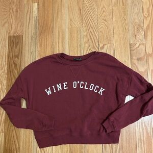 Fifth Sun WINE O’clock sweat shirt